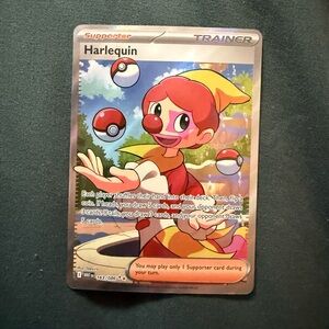 Harlequin Trainer Card - Multicolor